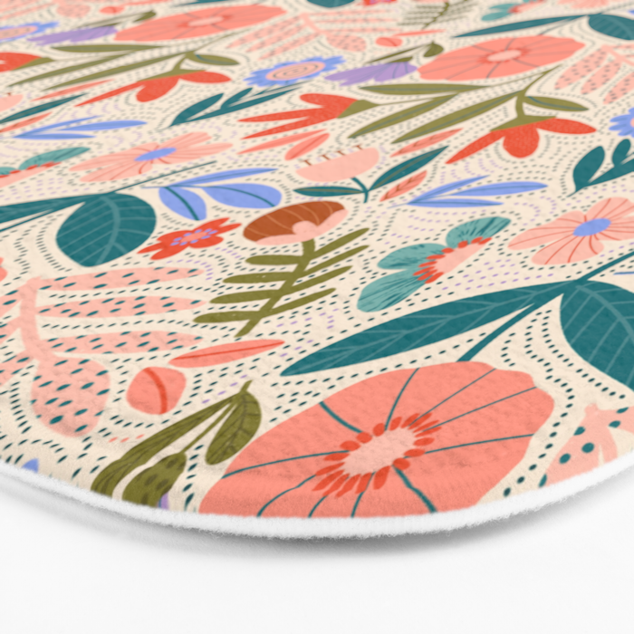 Happy Print  Bath Mat Gallery Image 3