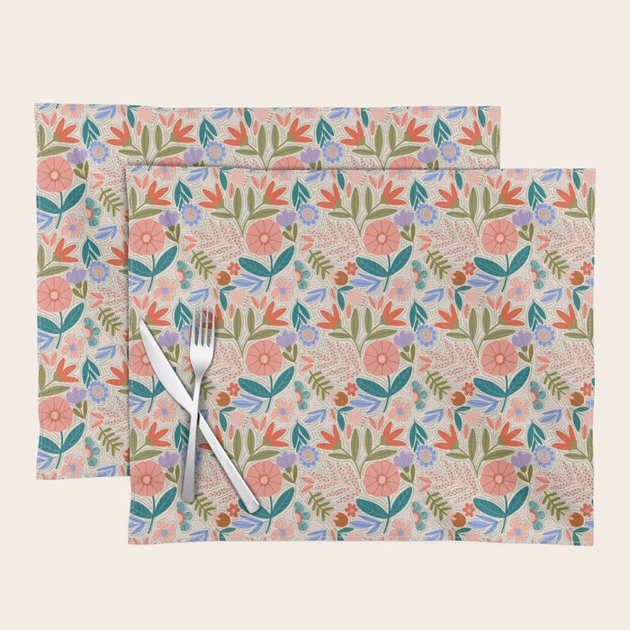 Happy Print  Placemat Gallery Image 1