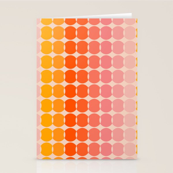 Strawberry Dots Stationery Card Gallery Image 2