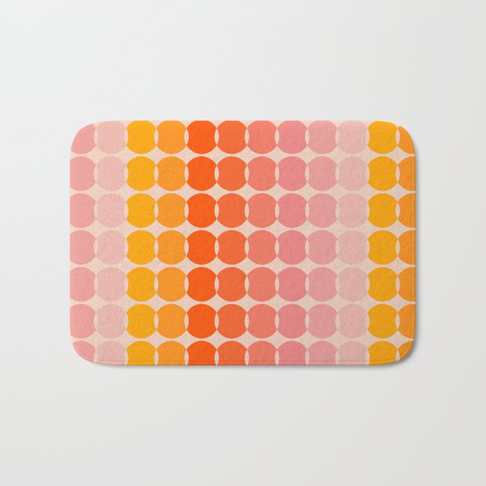 Strawberry Dots Bath Mat Gallery Image 1