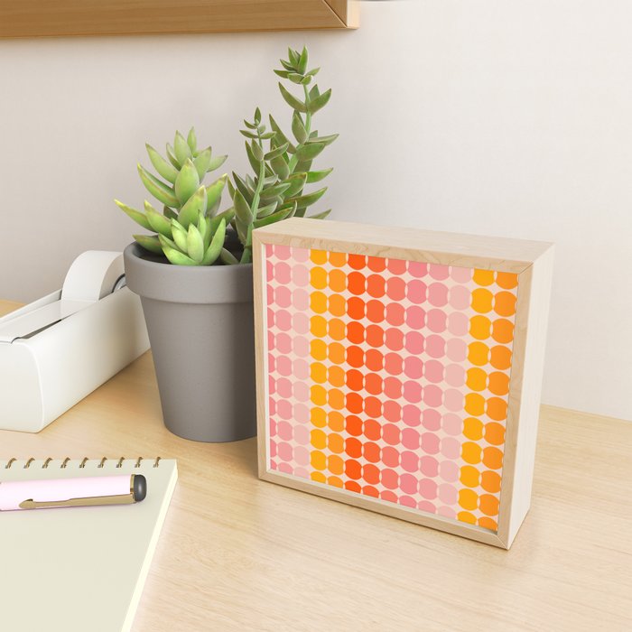 Strawberry Dots Mini Art Print Gallery Image 2