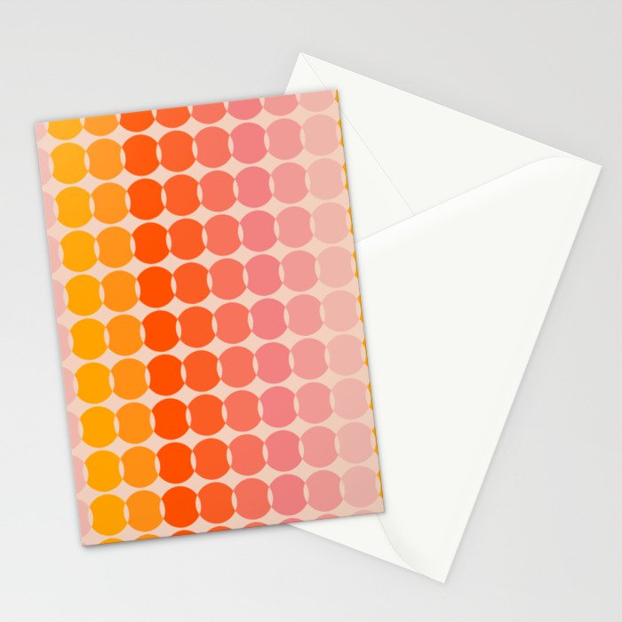Strawberry Dots Stationery Card Gallery Image 2