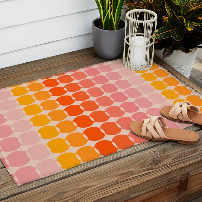 Strawberry Dots Outdoor Rug Gallery Image 2