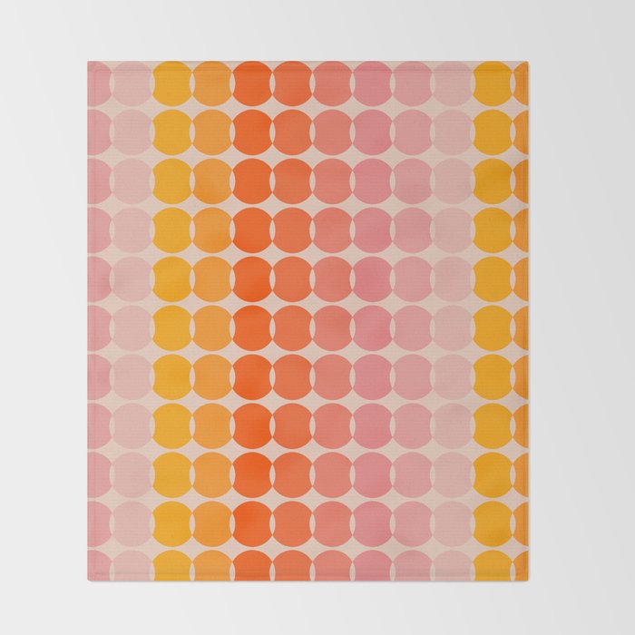 Strawberry Dots Throw Blanket Gallery Image 2