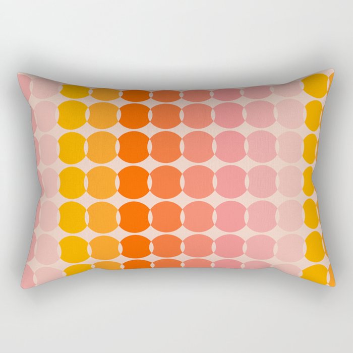 Strawberry Dots Rectangular Pillow Gallery Image 2