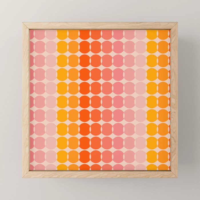 Strawberry Dots Mini Art Print Gallery Image 1