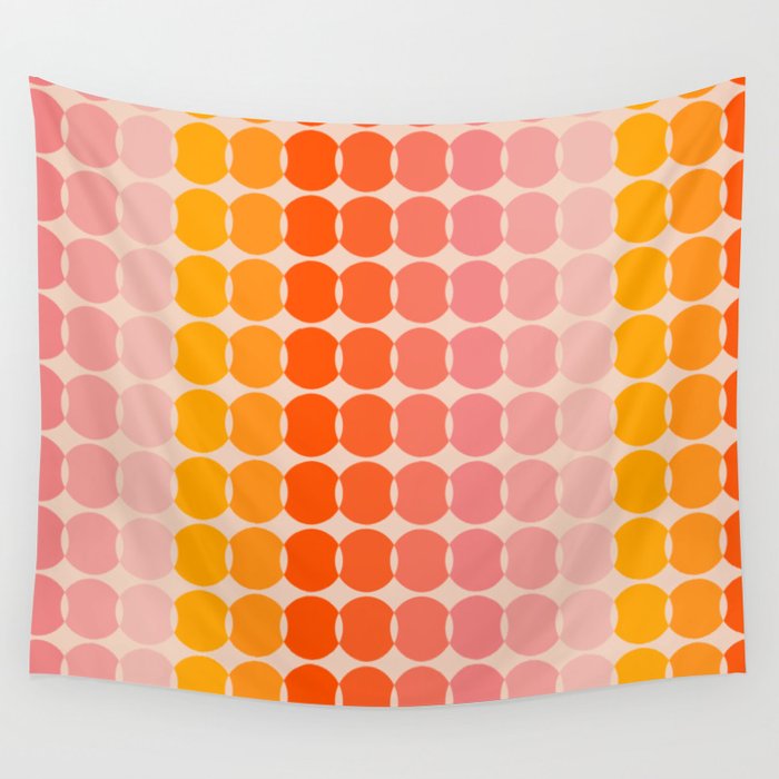 Strawberry Dots Wall Tapestry Gallery Image 4