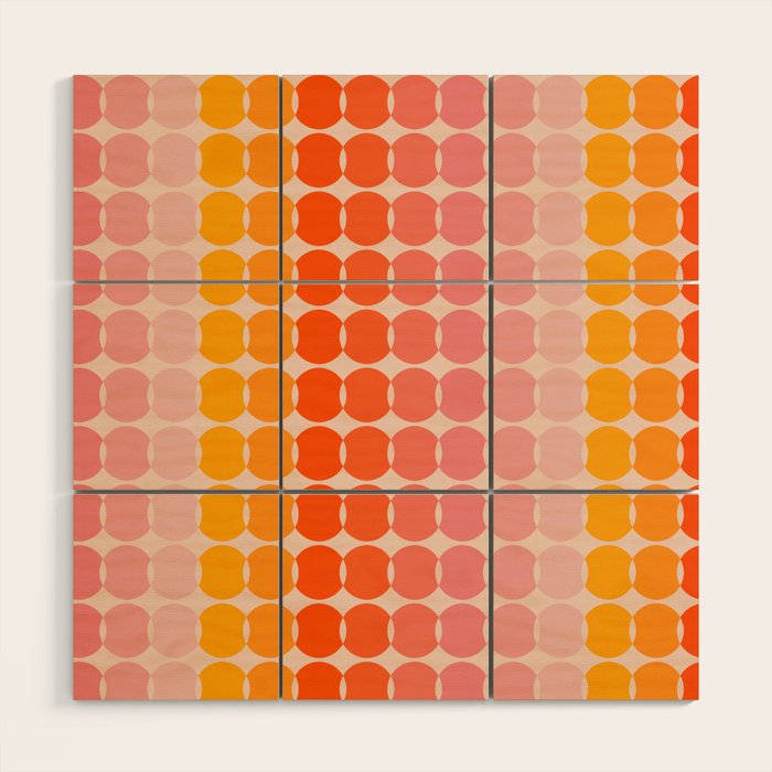 Strawberry Dots Wood Wall Art Gallery Image 1