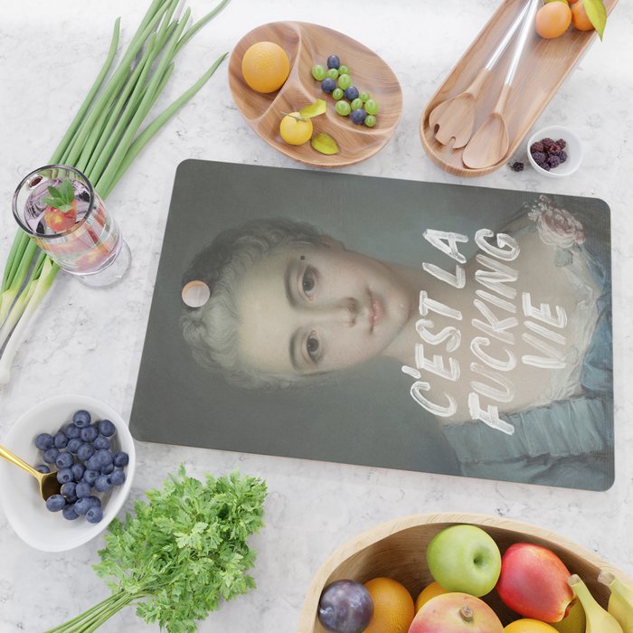 C'est La Vie Cutting Board Gallery Image 2