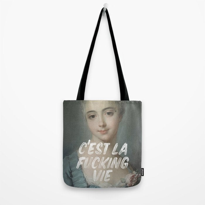 C'est La Vie Tote Bag Gallery Image 2