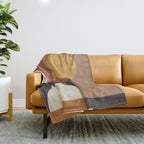 geometric abstract 41 Throw Blanket Gallery Image 1