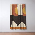geometric abstract 41 Window Curtain Gallery Image 3