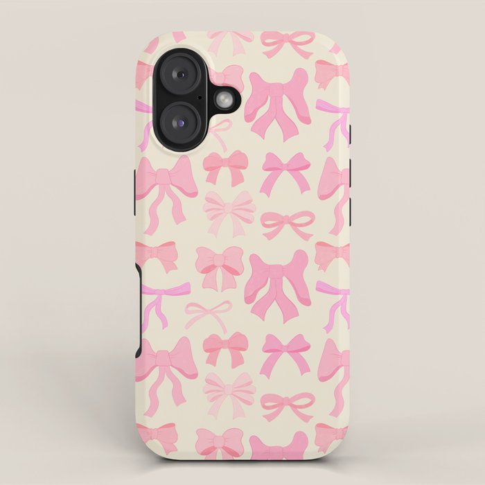 Pink Bows iPhone Case Gallery Image 1