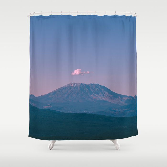 Mount Saint Helens V Shower Curtain Gallery Image 1