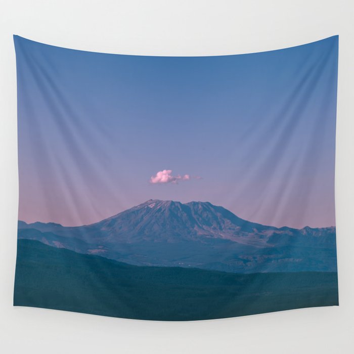 Mount Saint Helens V Wall Tapestry Gallery Image 4