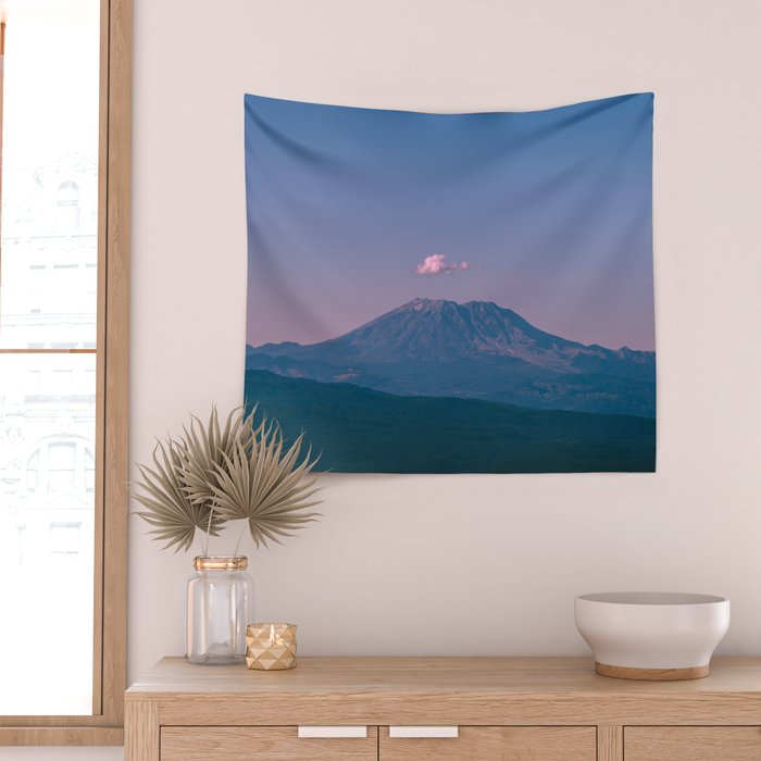 Mount Saint Helens V Wall Tapestry Gallery Image 2