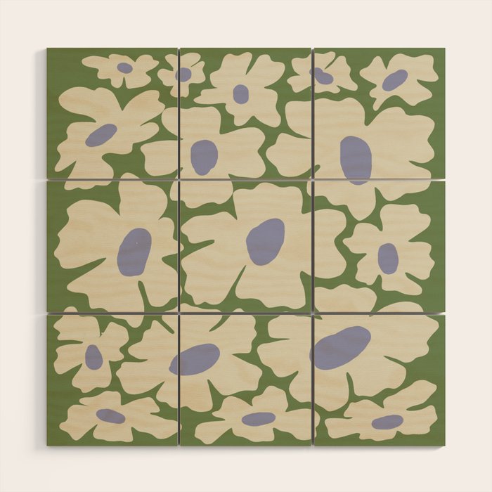 Cheery daisy  Wood Wall Art Gallery Image 1