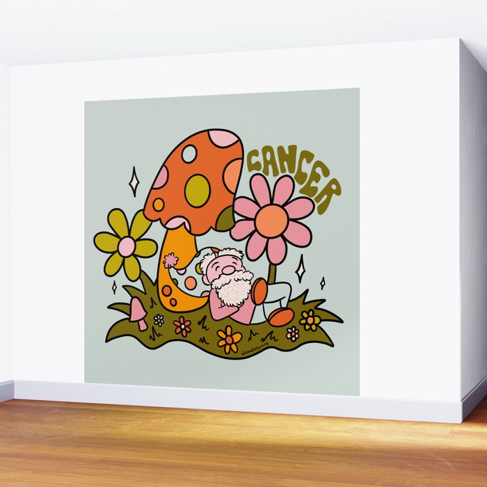 Cancer Gnome Wall Mural Gallery Image 2