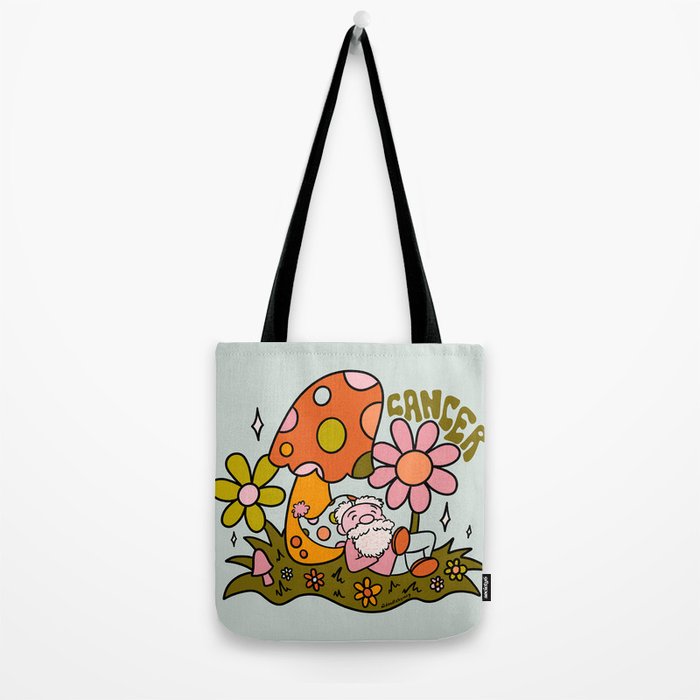Cancer Gnome Tote Bag Gallery Image 2