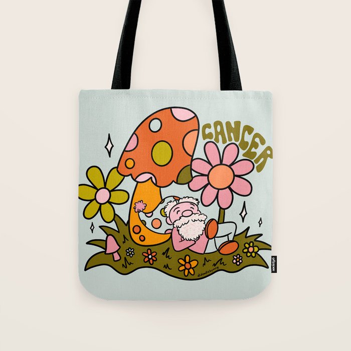 Cancer Gnome Tote Bag Gallery Image 1
