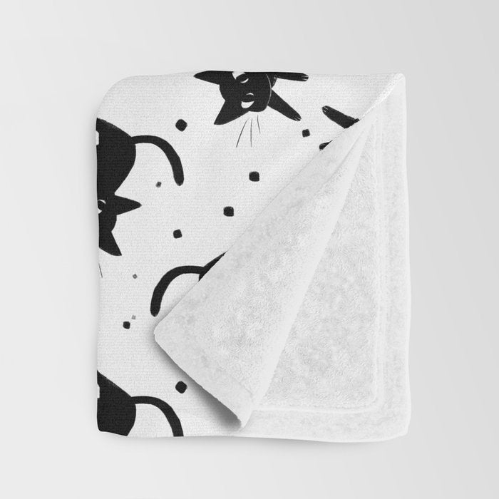 Kitty Kitty Throw Blanket Gallery Image 3