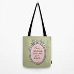 Our Stories Are All We Have in Pink Tote Bag Gallery Image 2