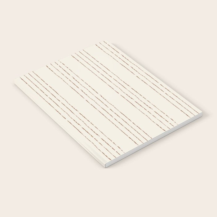 Lines #5 (Cream & Chocolate) Notebook Gallery Image 2