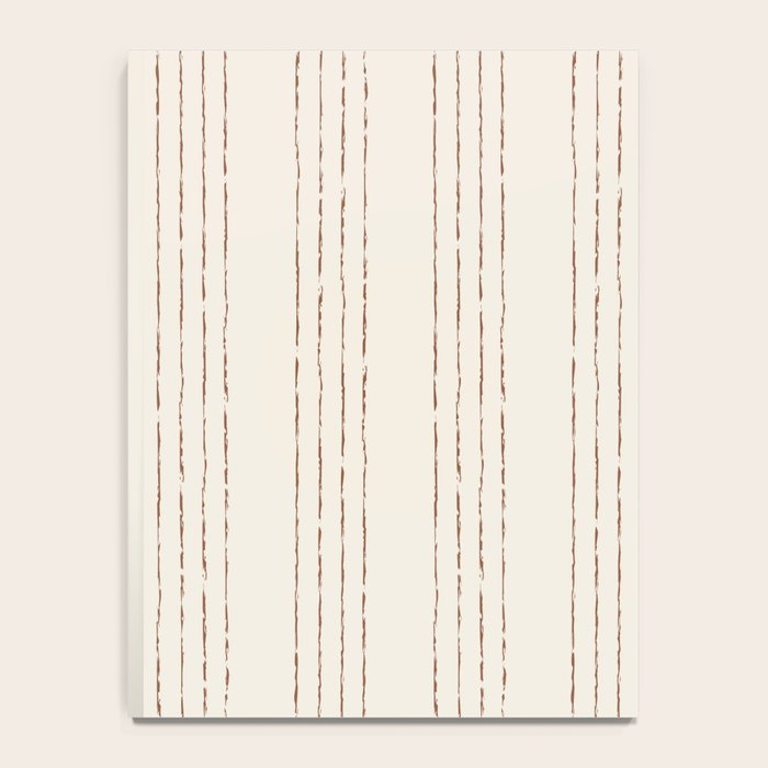 Lines #5 (Cream & Chocolate) Notebook Gallery Image 4