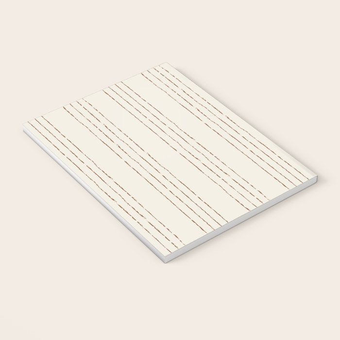Lines #5 (Cream & Chocolate) Notebook Gallery Image 3