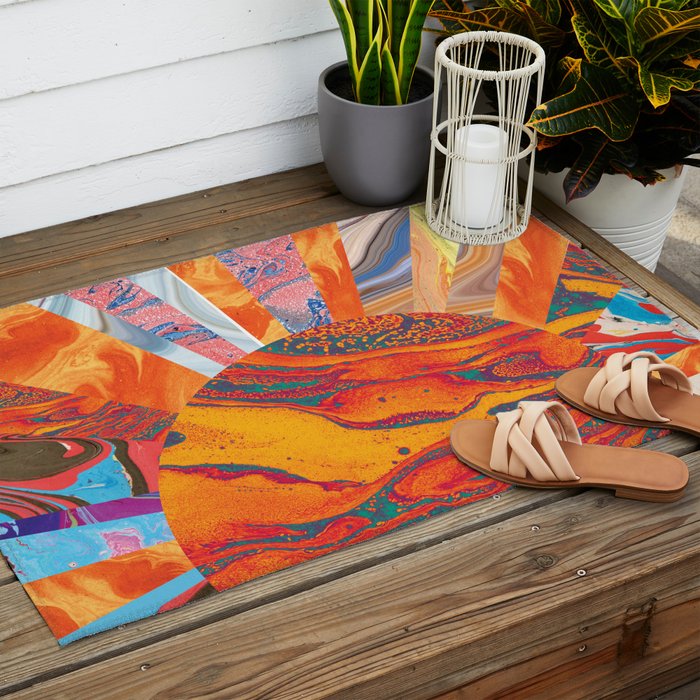 Sunrise, Sunset Outdoor Rug Gallery Image 2