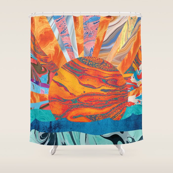 Sunrise, Sunset Shower Curtain Gallery Image 1