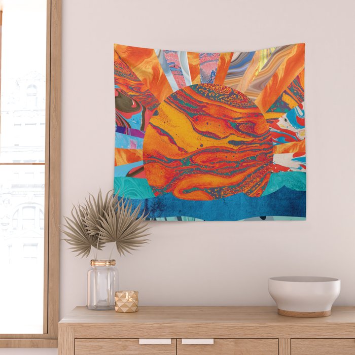 Sunrise, Sunset Wall Tapestry Gallery Image 2