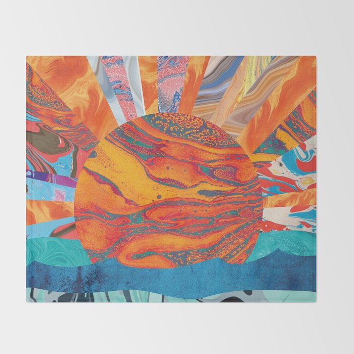 Sunrise, Sunset Throw Blanket Gallery Image 2