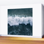 Ocean Wave Aerial Wall Mural Gallery Image 2