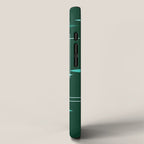 Mid Century Modern Stars Deep Sea Green iPhone Case Gallery Image 2