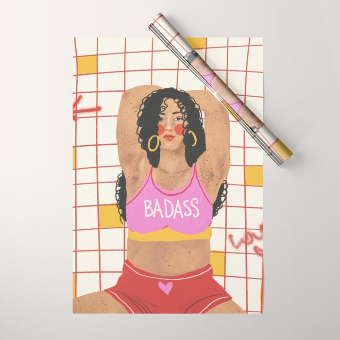 Badass Wrapping Paper Gallery Image 1