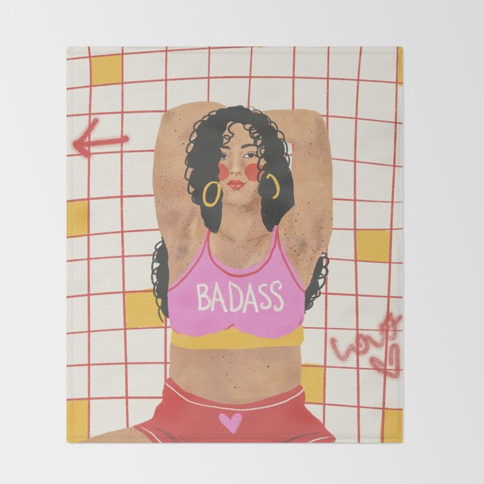 Badass Throw Blanket Gallery Image 2