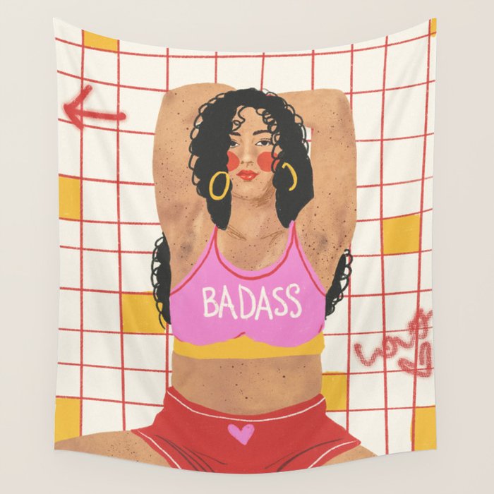 Badass Wall Tapestry Gallery Image 4