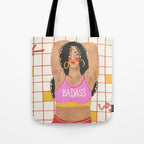 Badass Tote Bag Gallery Image 1