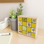 Virgo Checkered Print Mini Art Print Gallery Image 2