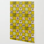 Virgo Checkered Print Wallpaper Gallery Image 2