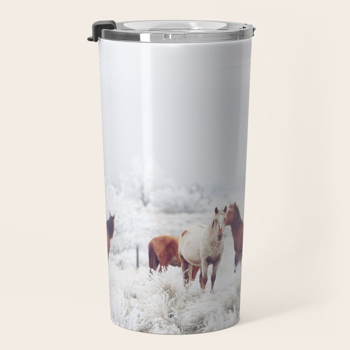 Winter Horseland Travel Mug Gallery Image 3
