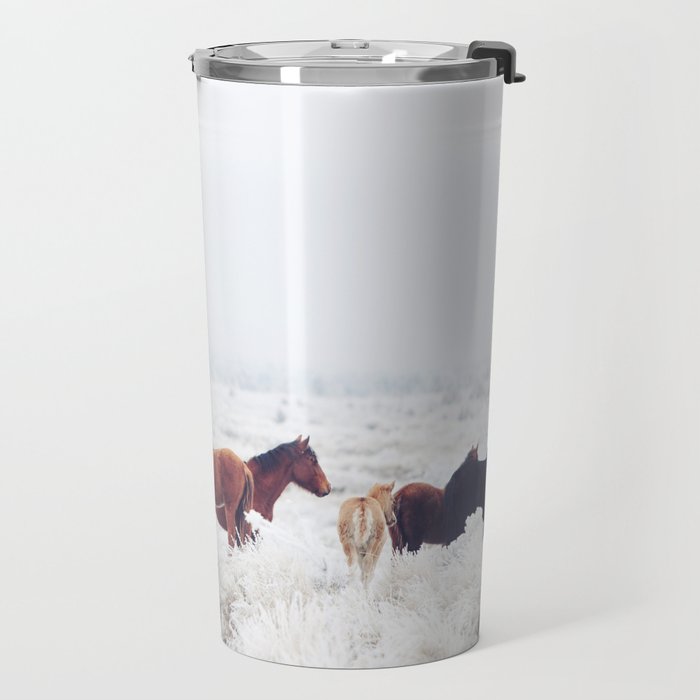 Winter Horseland Travel Mug Gallery Image 2