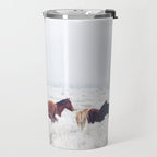 Winter Horseland Travel Mug Gallery Image 2