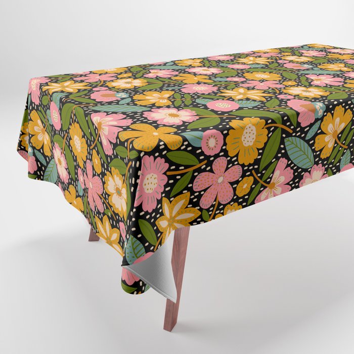 Floral Jungle  Tablecloth Gallery Image 1