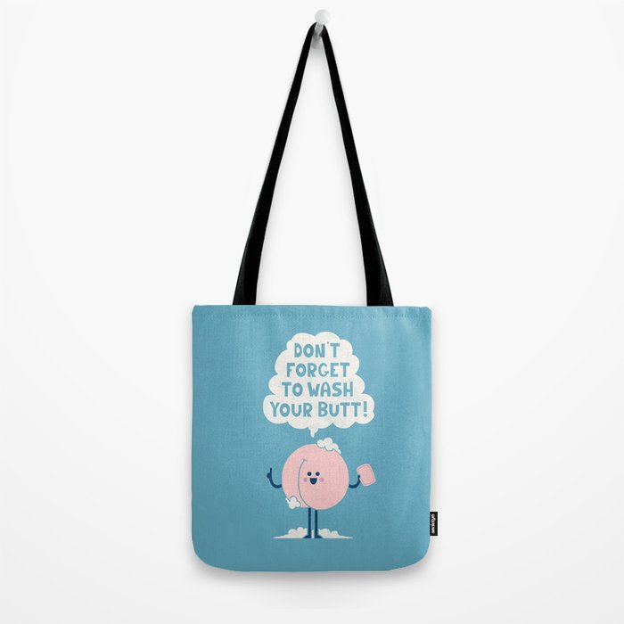 Wash Your Butt Tote Bag Gallery Image 2