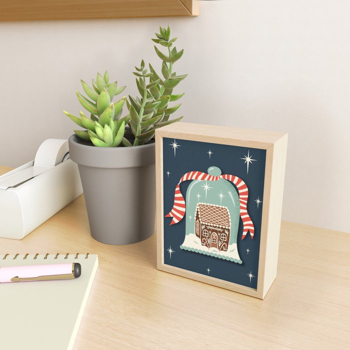 Gingerbread Village Mini Art Print Gallery Image 2