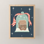 Gingerbread Village Mini Art Print Gallery Image 1