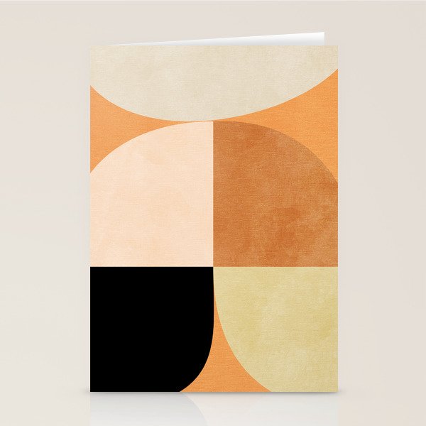retro mid mod summer Stationery Card Gallery Image 1