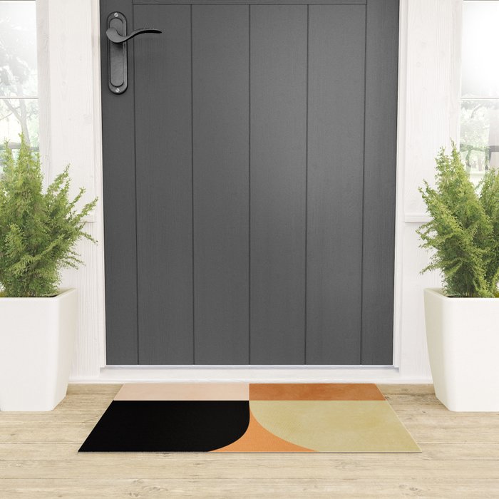 retro mid mod summer Welcome Mat Gallery Image 3